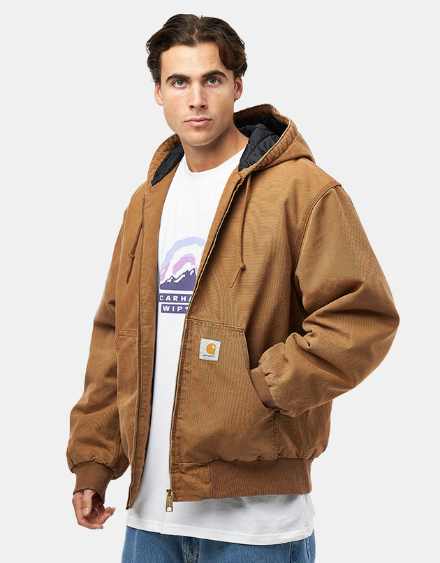 Carhartt WIP OG Active Jacket - Hamilton Brown 'Stone Canvas' (Winter)