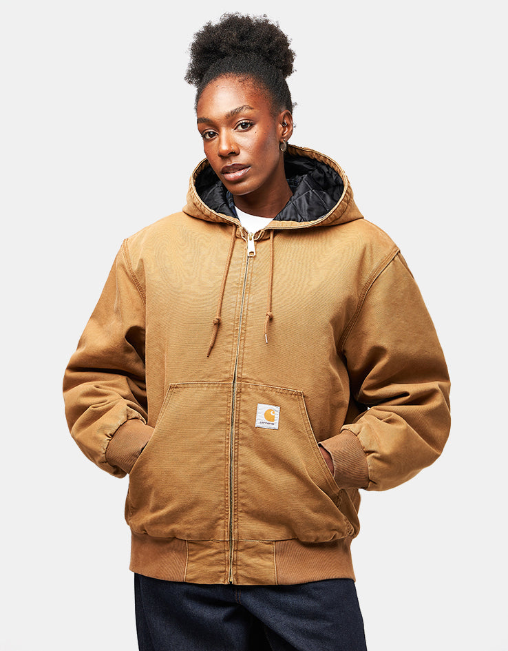 Carhartt WIP OG Active Jacket - Hamilton Brown 'Stone Canvas Carhartt WIP OG Active Jacket - Hamilton Brown 'Stone Canvas