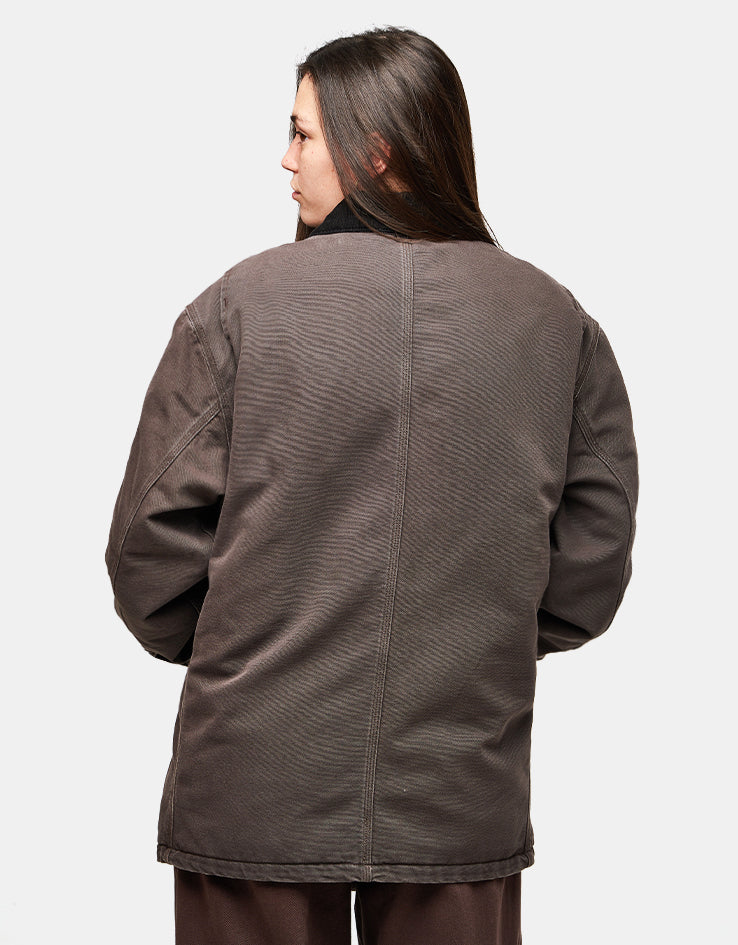 Carhartt WIP OG Chore Coat - Tobacco/Black (Stone Canvas) – Route One
