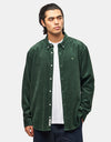 Carhartt WIP L/S Madison Cord Shirt - Sycamore Tree/Sycamore Tree