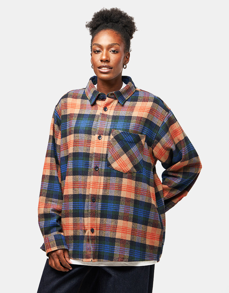 Carhartt WIP L/S Dern Shirt - Dern Check/Sycamore Tree – Route One