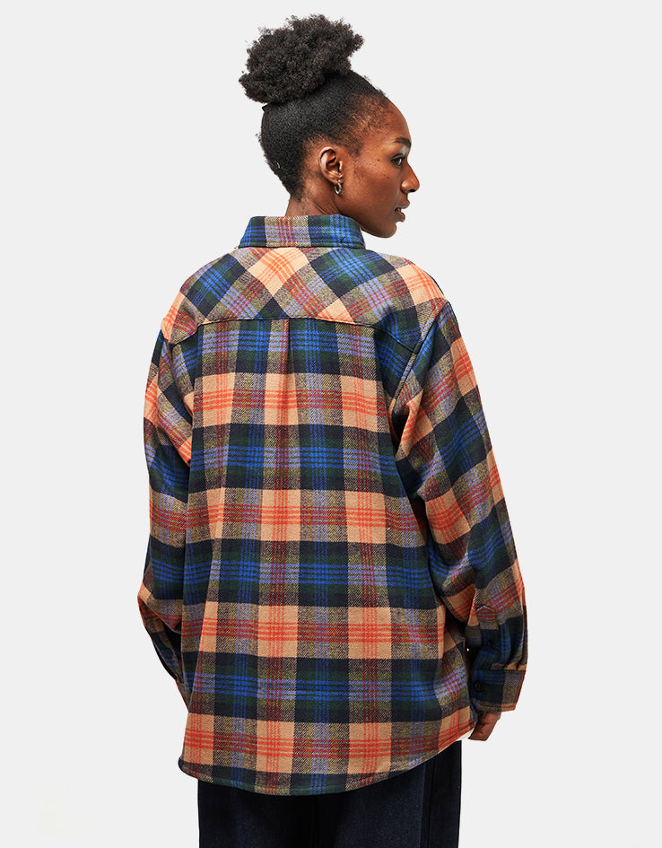Carhartt WIP L/S Dern Shirt - Dern Check/Sycamore Tree – Route One