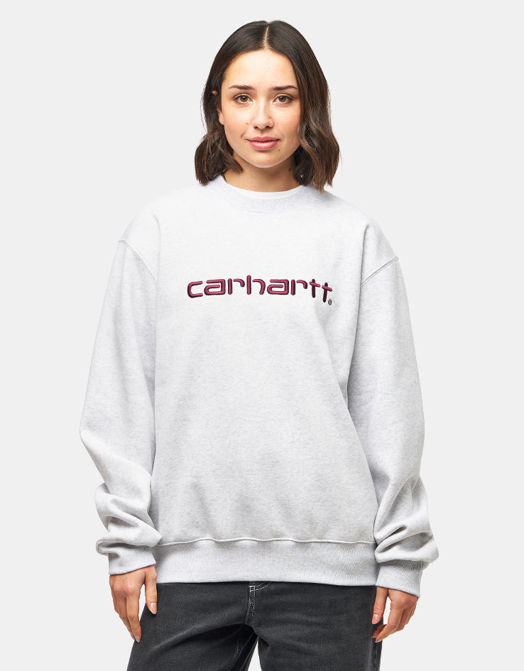 Carhartt WIP Carhartt Sweatshirt - Ash Heather/Rondo