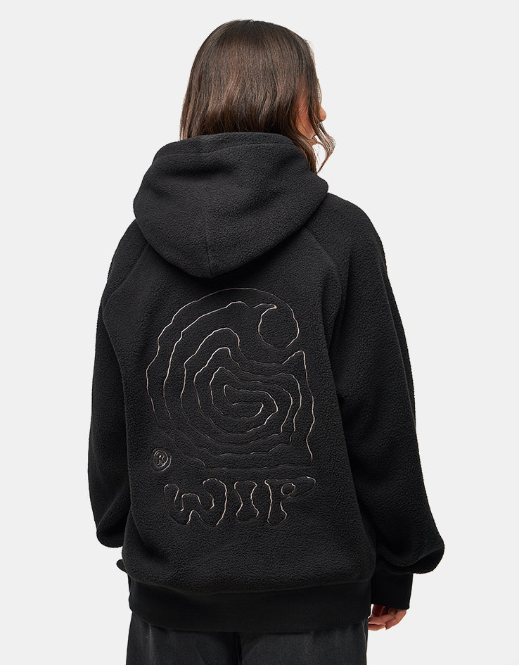 Carhartt WIP Hooded Helix Sweatshirt - Black/Porphyry