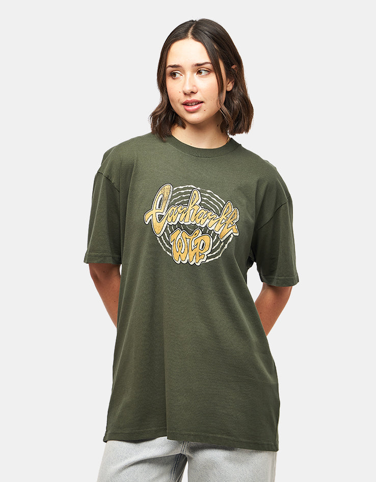 Carhartt WIP S/S Chedda T-Shirt - Opuntia (Heavy Stone Wash)