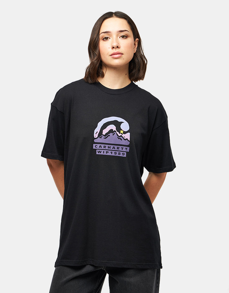 Carhartt WIP S/S Rising Helix T-Shirt - Black