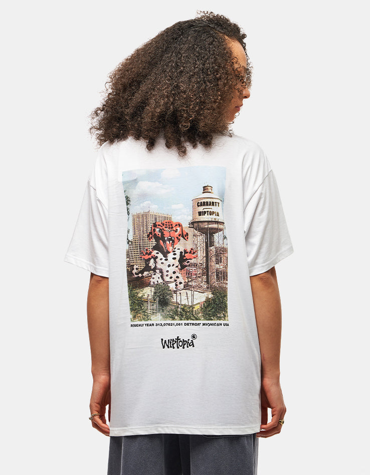 Carhartt WIP S/S Wiptopia T-Shirt - White
