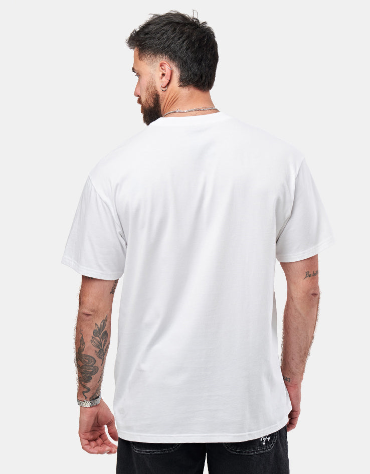 Carhartt WIP S/S Make Believe League T-Shirt - White
