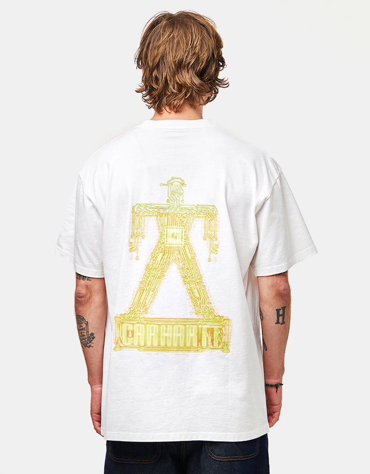 Carhartt WIP S/S Electric Boogie T-Shirt - White