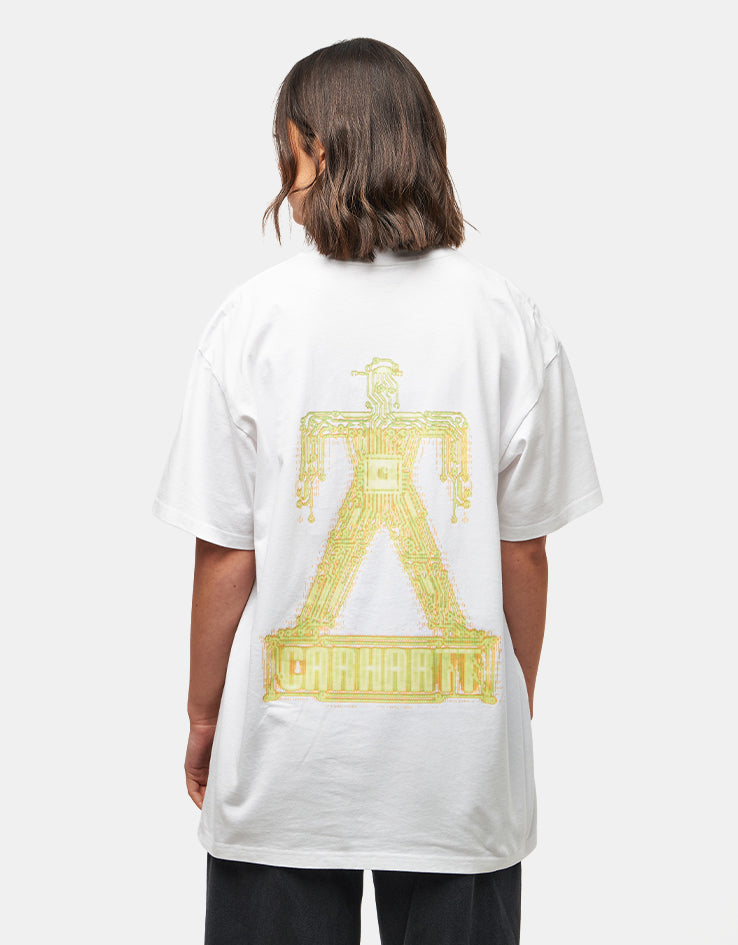 Carhartt WIP S/S Electric Boogie T-Shirt - White
