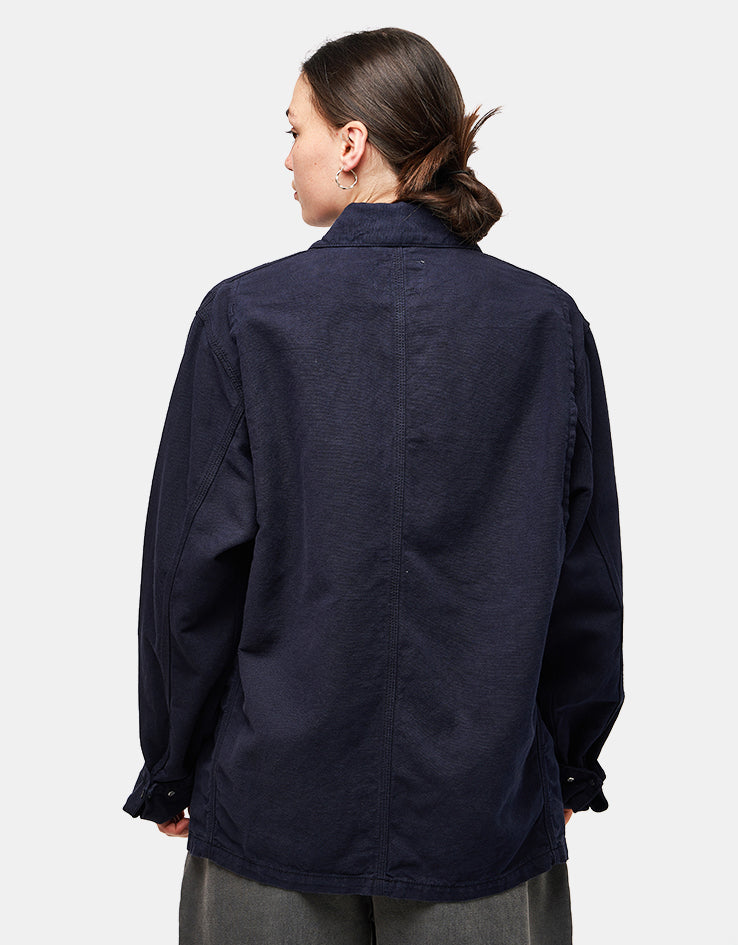 Carhartt WIP Walter Chore Coat - Dark Navy (Garment Dyed) – Route One