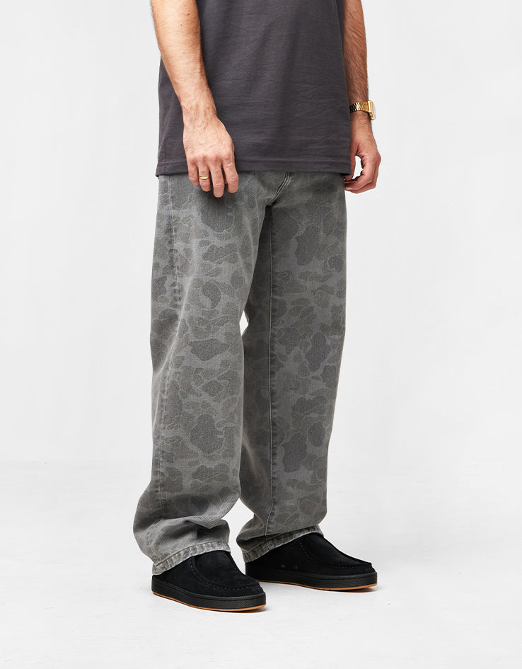 Carhartt WIP Landon Pant - Camo Duck/Black (Heavy Bleached