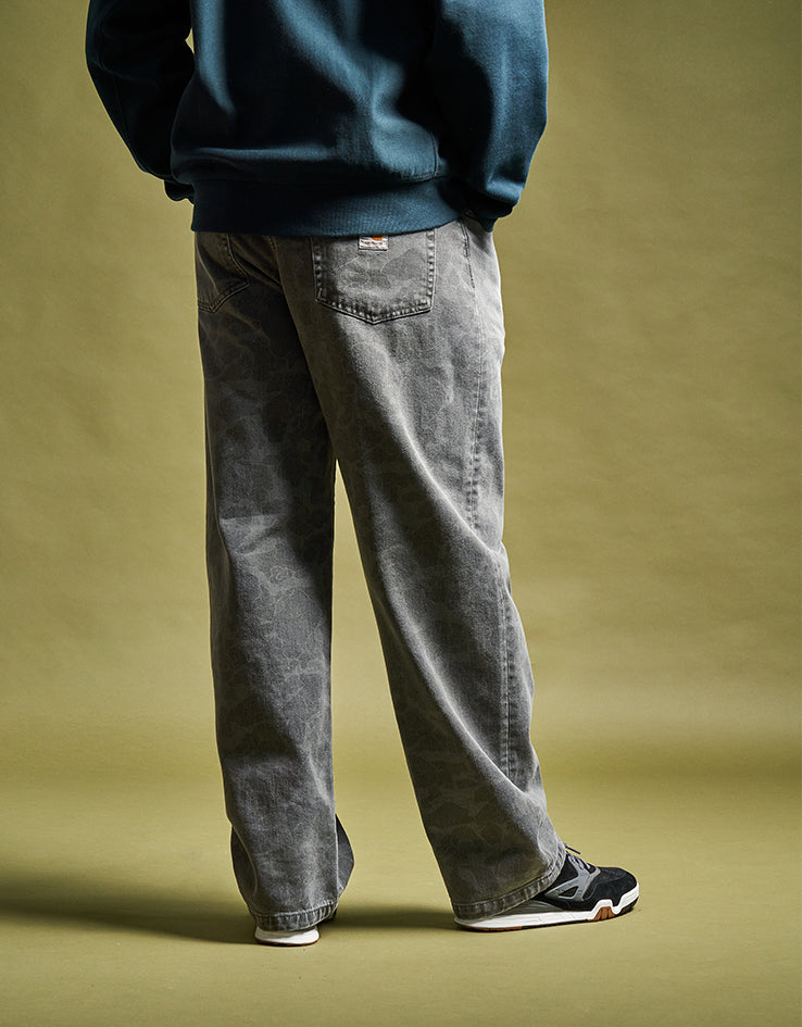 Carhartt WIP Landon Pant - Camo Duck/Black (Heavy Bleached