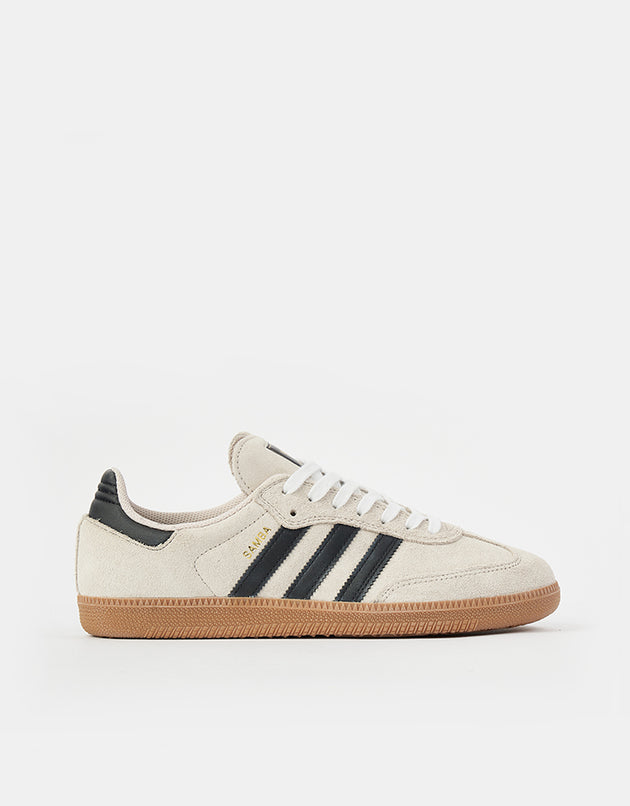 adidas Samba ADV Skate Shoes - Alumina/Core Black/Gum
