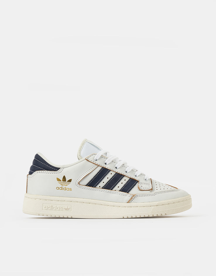 adidas Centennial 85 Low ADV Skate Shoes - Crystal White/Shadow Navy/Off White