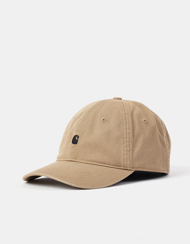 Carhartt WIP Madison Logo Cap - Leather/Black