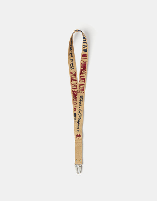 Carhartt WIP Arcan Keychain - Dusty H Brown