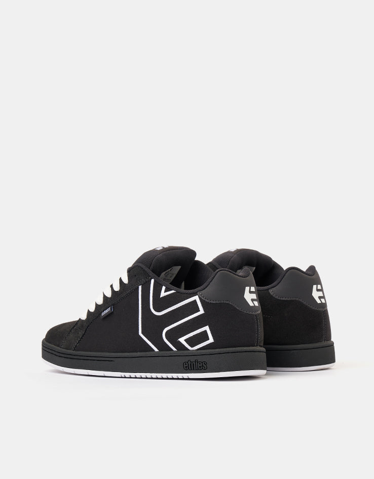 etnies Fader Skate Shoes - Worn Black