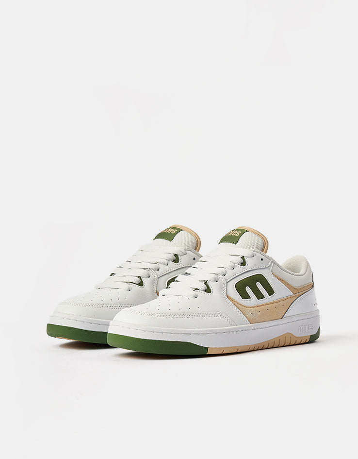 etnies Loot Skate Shoes - White/Green