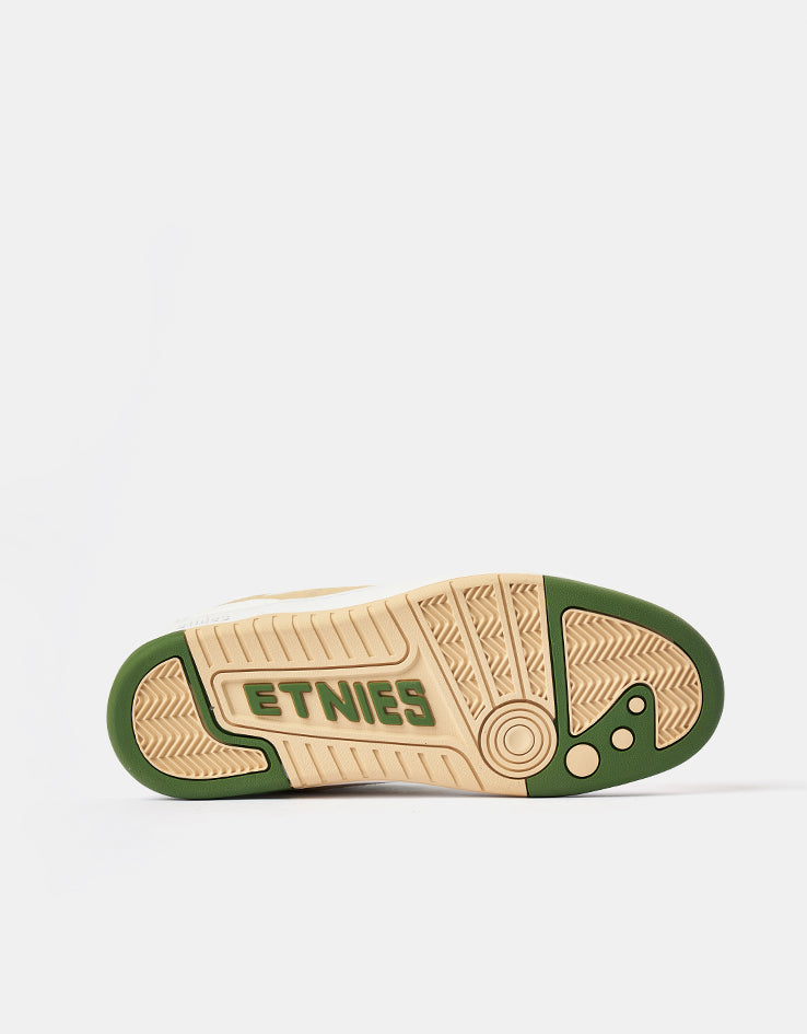 etnies Loot Skate Shoes - White/Green