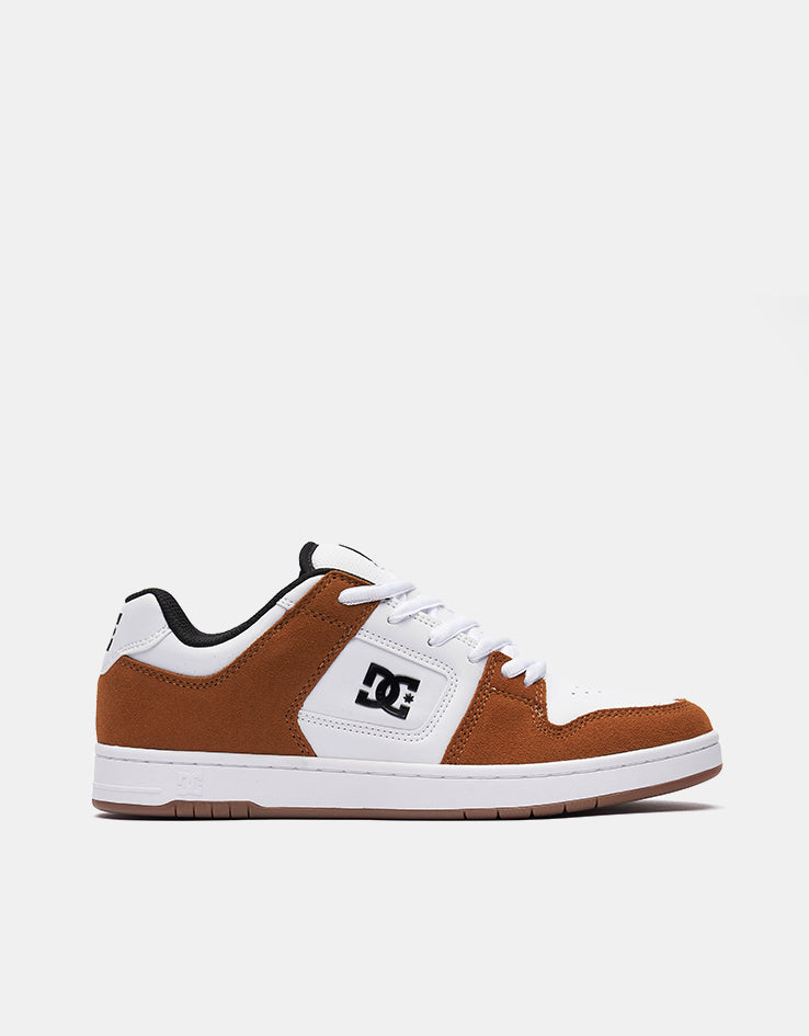 DC Manteca 4 Skate Shoes - Wheat/White