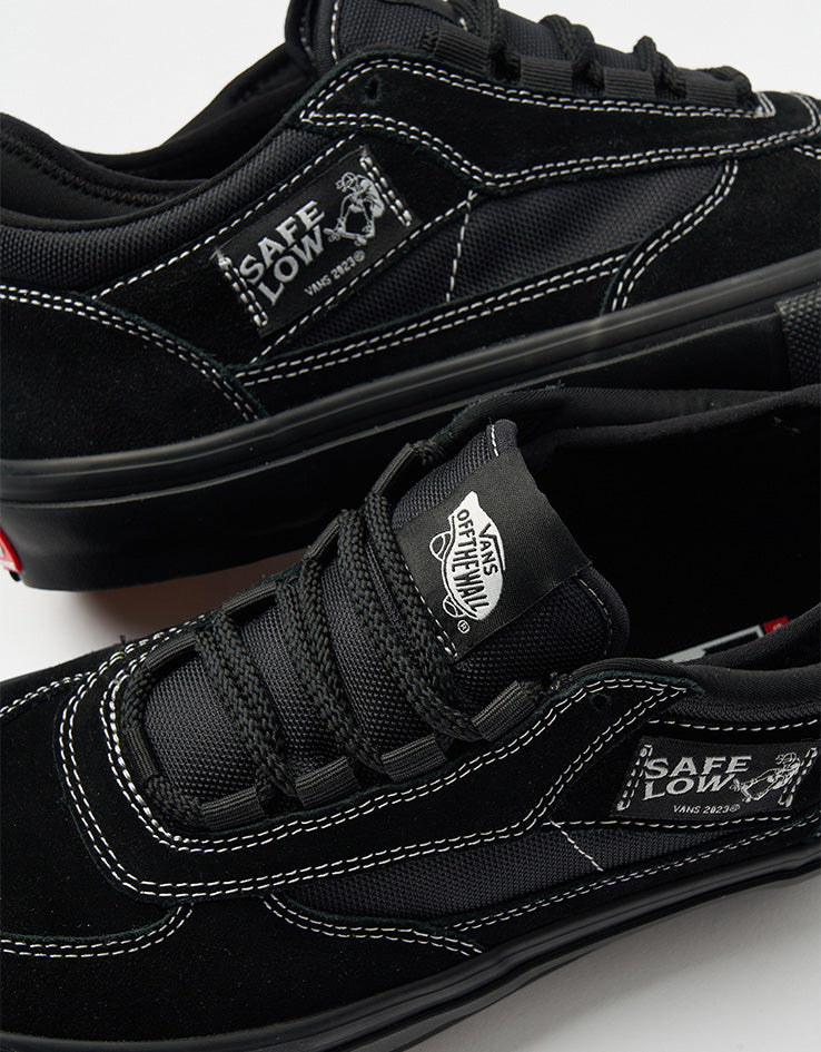 Vans Skate Safe Low Shoes - Black/Black – Route One