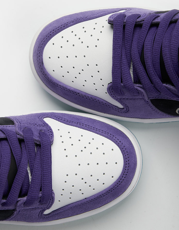 Nike SB 'Hayley' Dunk Low Pro Skate Shoes - Court Purple/Black-White-Lagoon Pulse