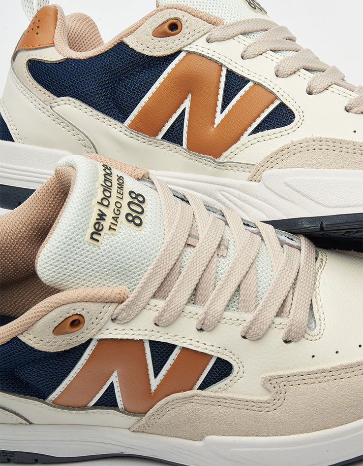 New Balance Numeric 808 Light Tiago Lemos Skate Shoes - Sea Salt