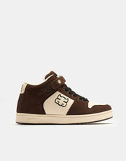 IPATH Grasshopper Skate Shoes - Embossed Brown Suede