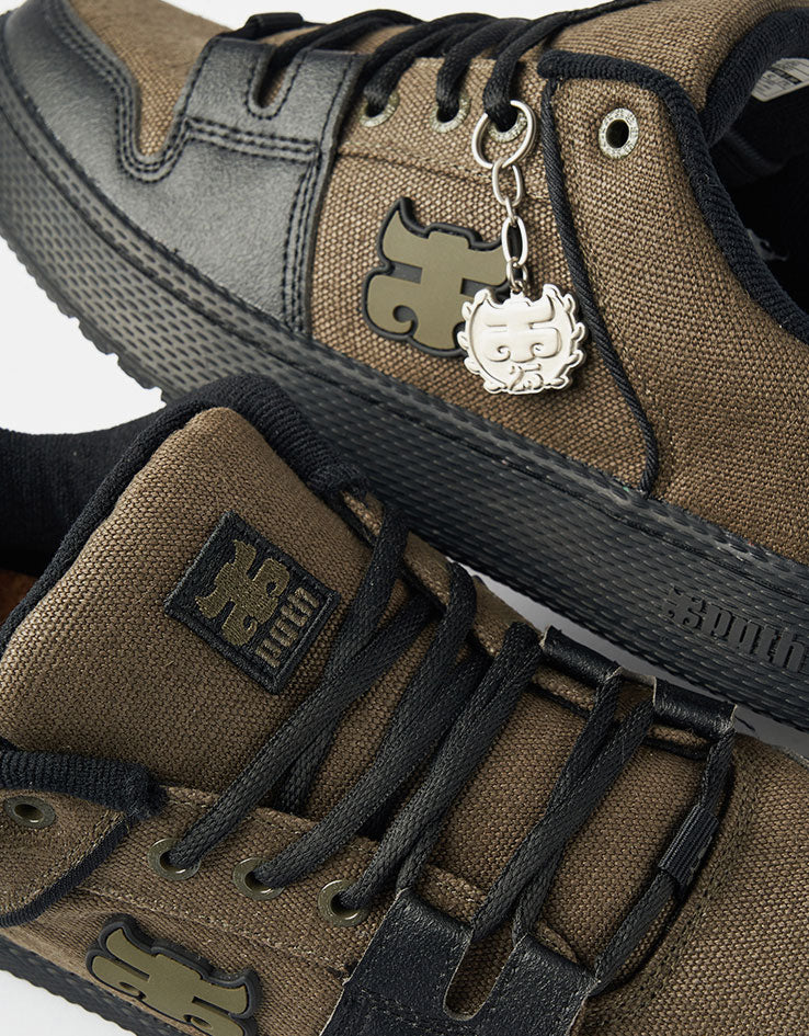 IPATH Cricket Skate Shoes - Green Waxed Hemp