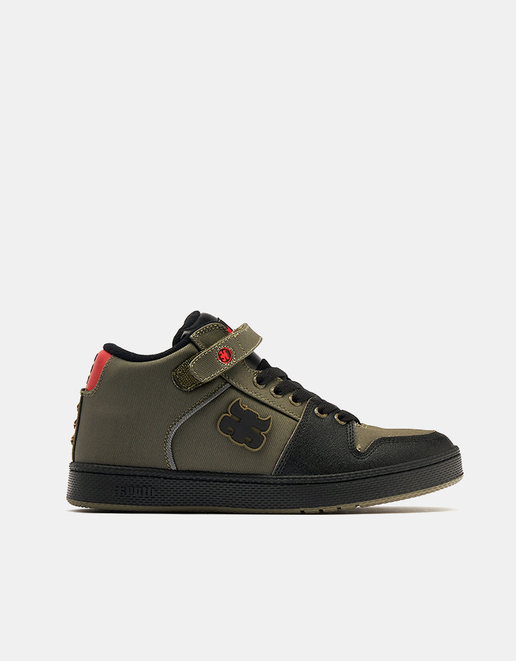 IPATH Grasshopper Skate Shoes - Green Waxed Canvas