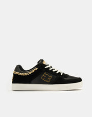 IPATH Reed Low Skate Shoes - Black Leather/Short Suede