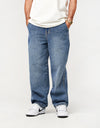 Dickies Madison Baggy Fit Denim - Rinsed Blue W/ Fade