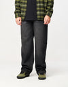Dickies Madison Baggy Fit Denim - Black Wash Faded