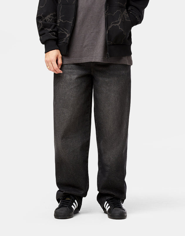 Dickies Madison Baggy Denim Pant - Black Wash Faded