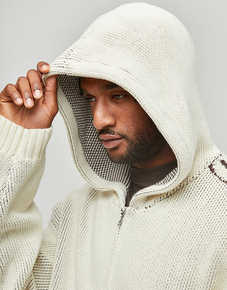 HUF Token Zip Hooded Sweater - Bleach – Route One