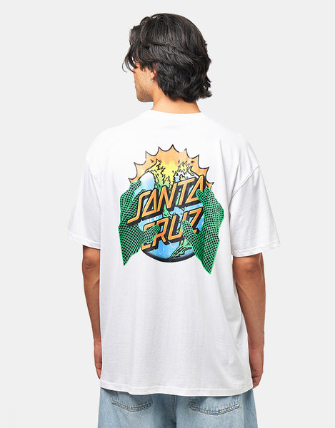 Santa Cruz Kendall End Of The Dot T-Shirt - White – Route One