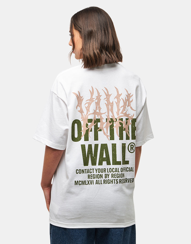 Vans Metal Wall T-Shirt - White