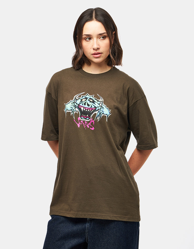 Vans Goofy Ghoul T-Shirt - Coal Brown