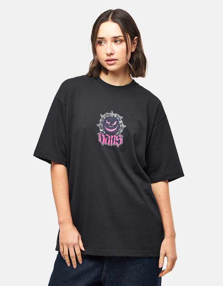 Vans Happy Spike T-Shirt - Black