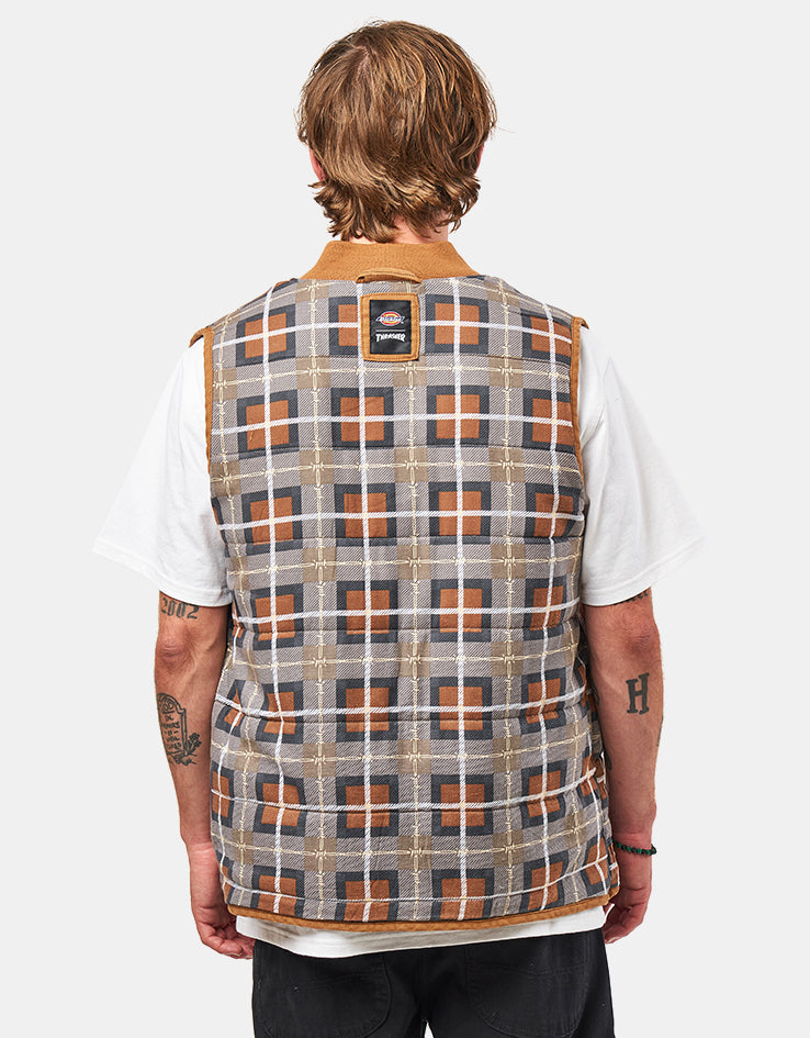 Dickies x Thrasher Vest - Brown Duck – Route One