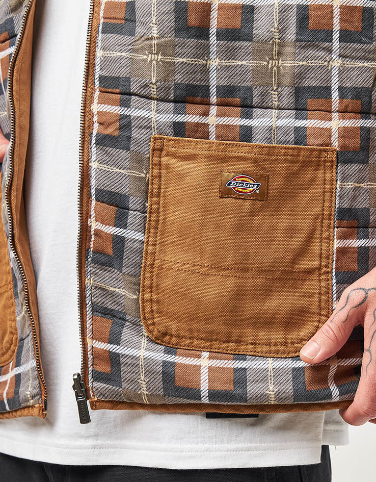 Dickies x Thrasher Vest - Brown Duck – Route One