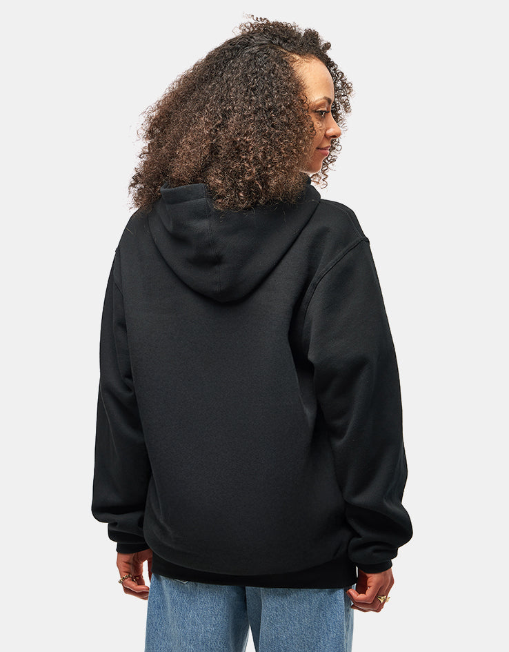 GX1000 OG Logo Pullover Hoodie - Black/Burgundy