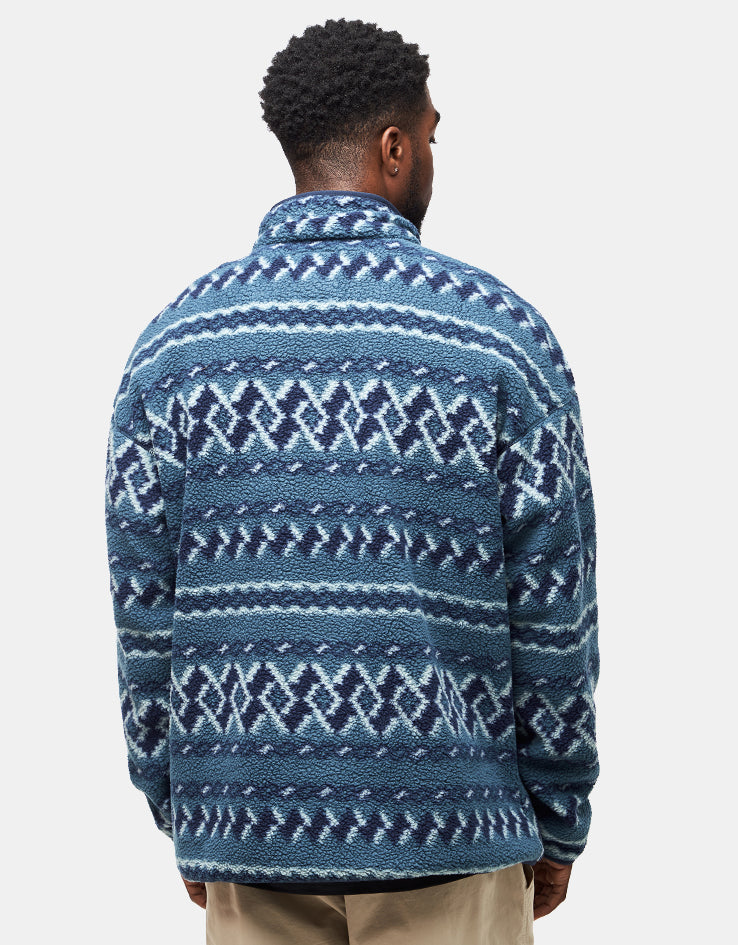 Columbia Helvetia™ II Printed Half Snap Fleece - Everblue Knitknot