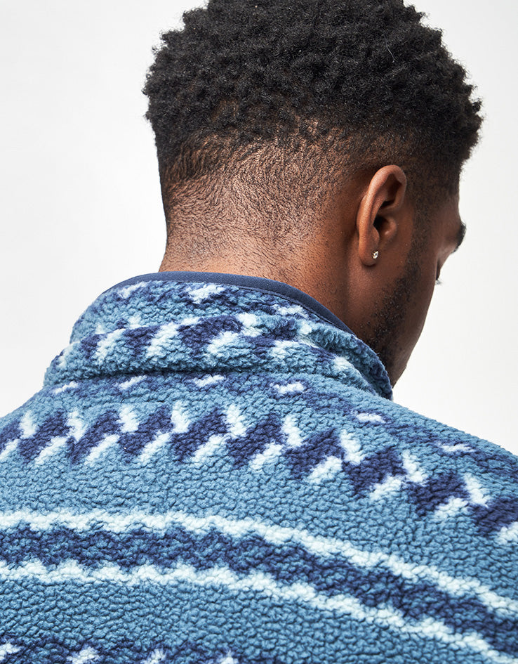 Columbia Helvetia™ II Printed Half Snap Fleece - Everblue Knitknot