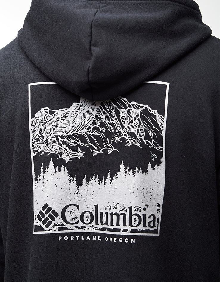 Columbia Columbia Trek™ Graphic Pullover Hoodie - Black/Meadowland