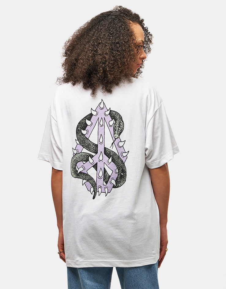 Volcom Snake Peace Loose T-Shirt - White