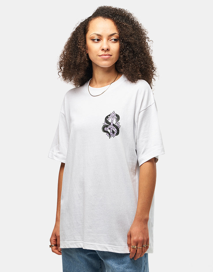 Volcom Snake Peace Loose T-Shirt - White