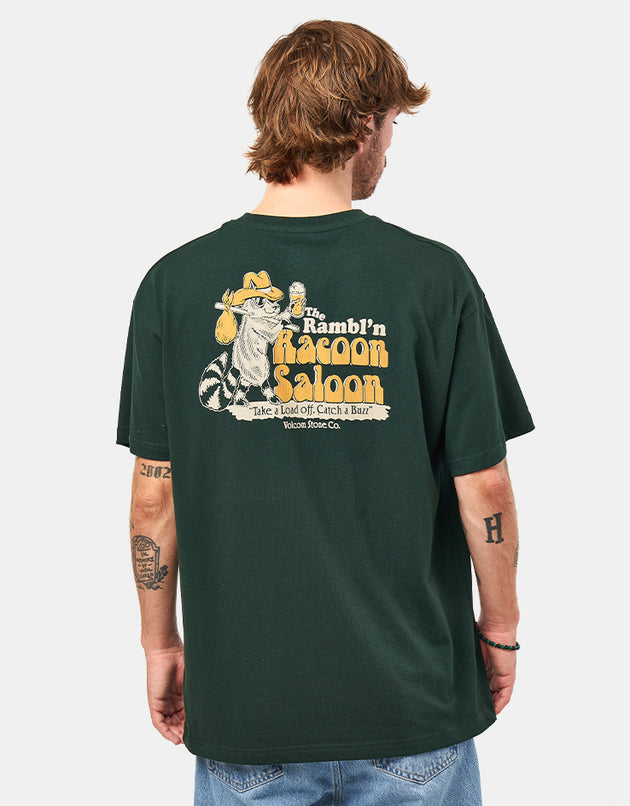 Volcom Racoon Loose T-Shirt - Scarab