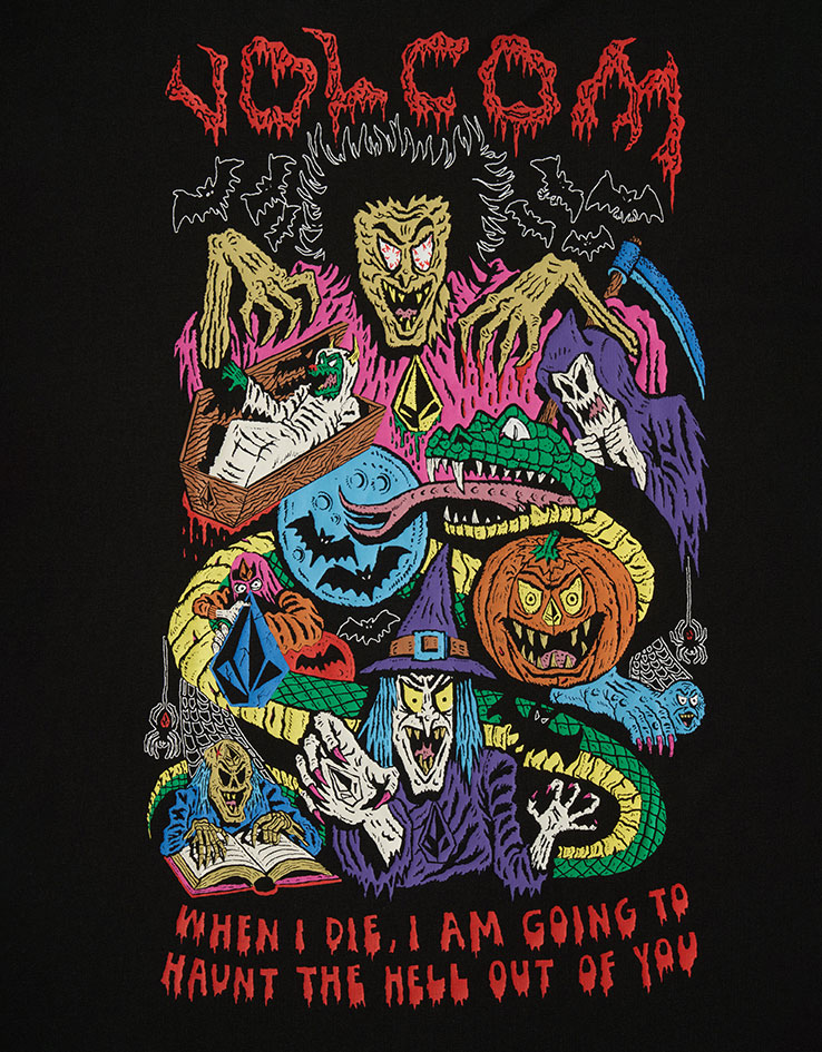 Volcom x JJ Villard T-Shirt - Black